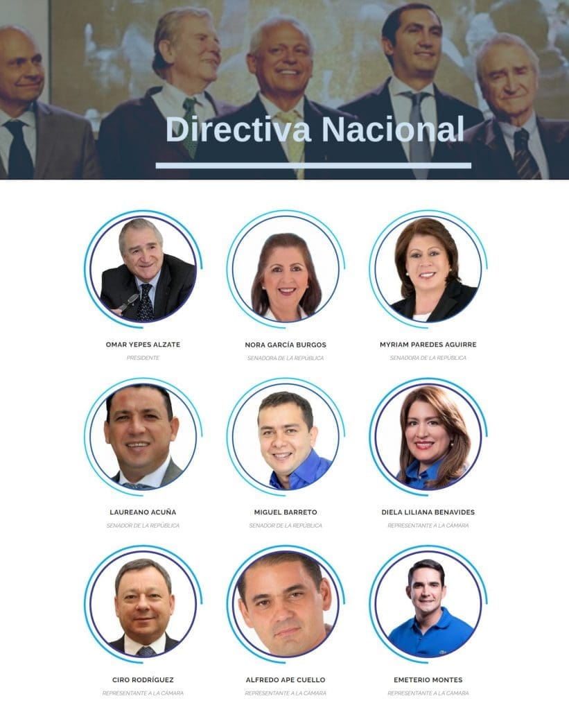 Crédito: Página web Partido Conservador