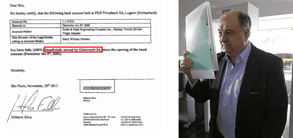 Hilberto Silva, exjefe del SOE de Odebrecht.