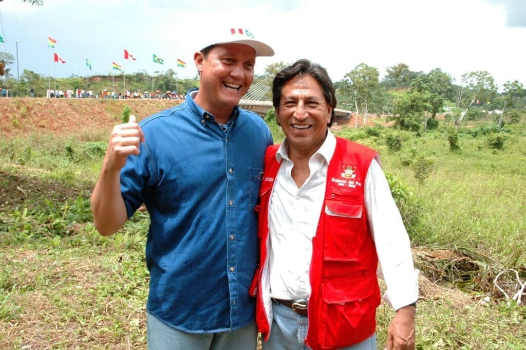 Jorge Barata y el expresidente Alejandro Toledo, implicados en sobornos de Odebrecht en Perú.