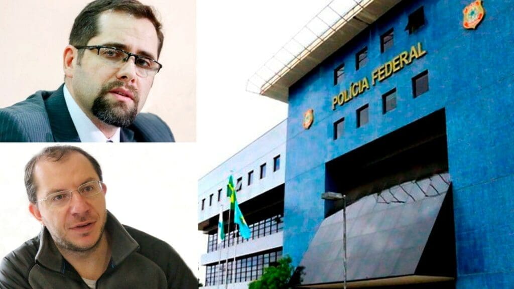 Agentes brasileños Eduardo Mauat da Silva y Marcio Anselmo, que investigaron los sobornos de Odebrecht en Perú