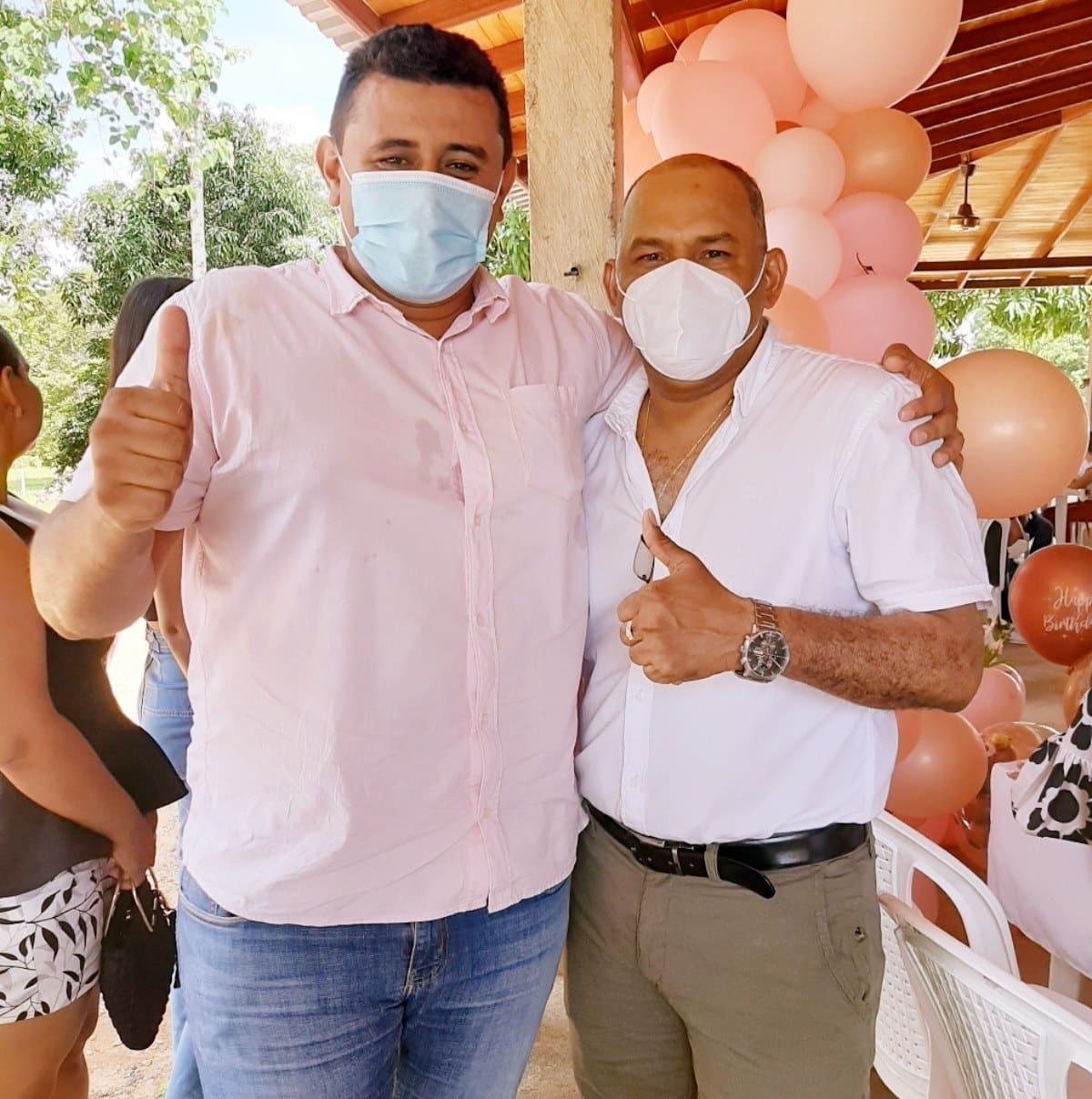 Foto de Miguel Rivera y Espedito Duque