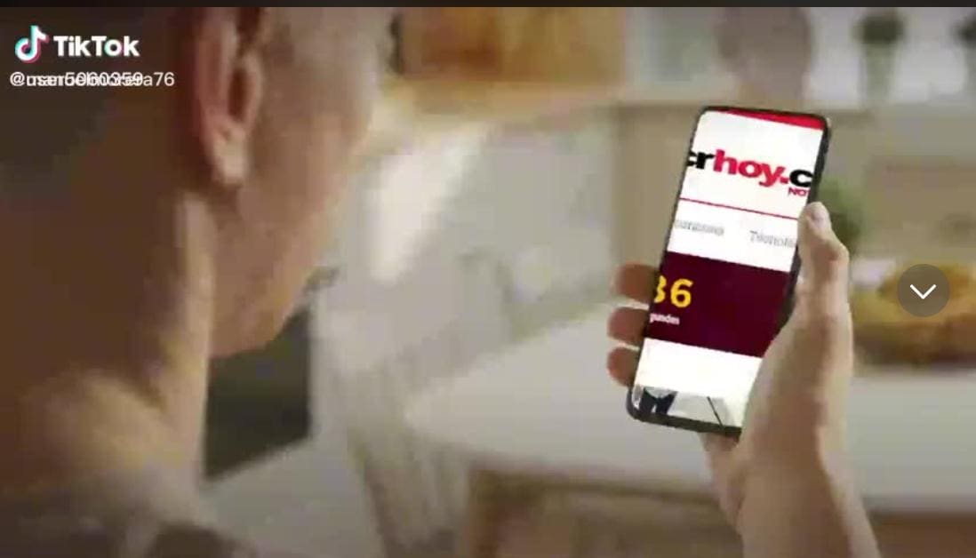 Captura de pantalla del video que se atribuye Pietro Calandrelli
