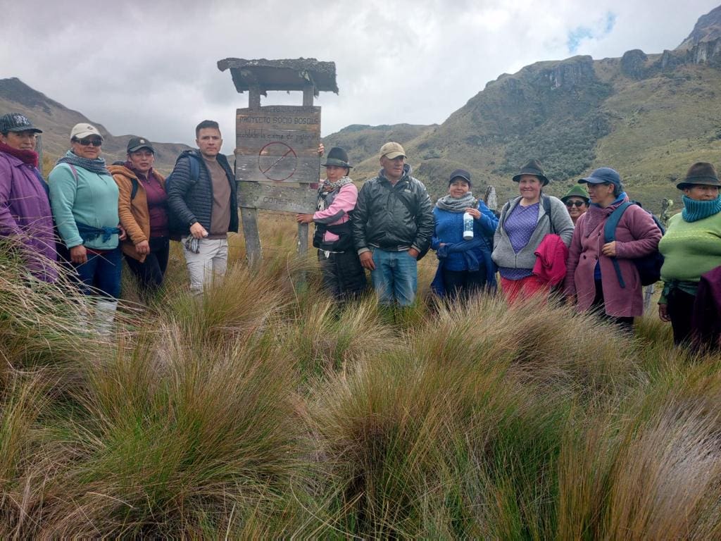 Beneficiarios del sur de los Andes